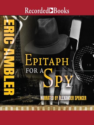 cover image of Epitaph for a Spy